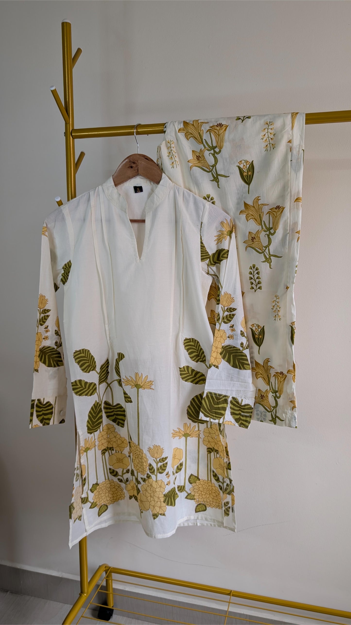 Stylish Printed Cotton Co-ord Set for Women | Comfortable & Chic Everyday Wear (AC00051)