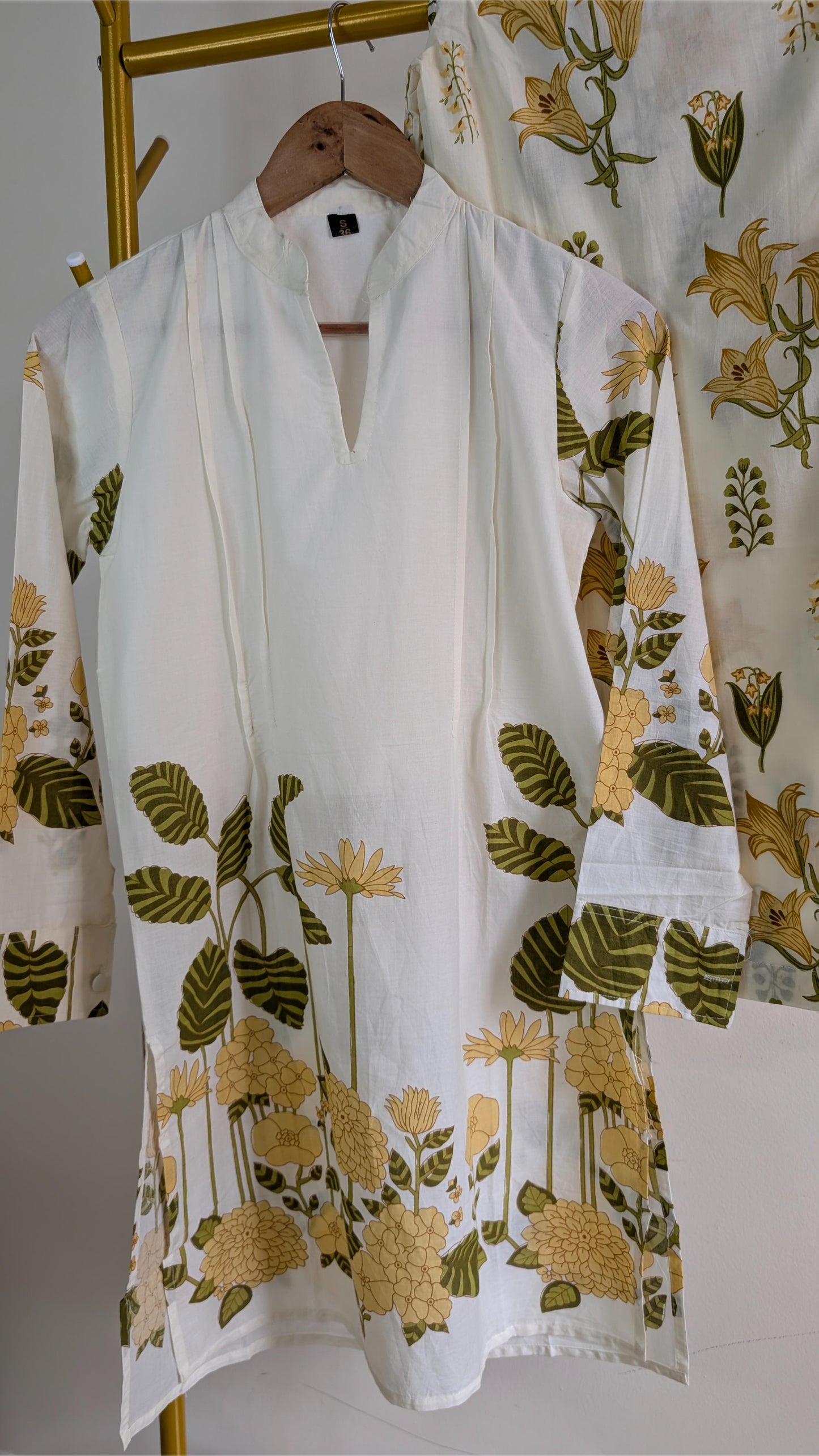 Stylish Printed Cotton Co-ord Set for Women | Comfortable & Chic Everyday Wear (AC00051)